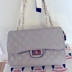 Grey Medium Size Purse